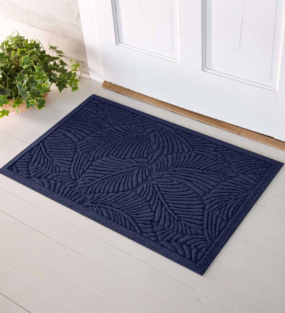 Plow &amp; Hearth Doormats | Indoor Living Waterhog Fern Doormat