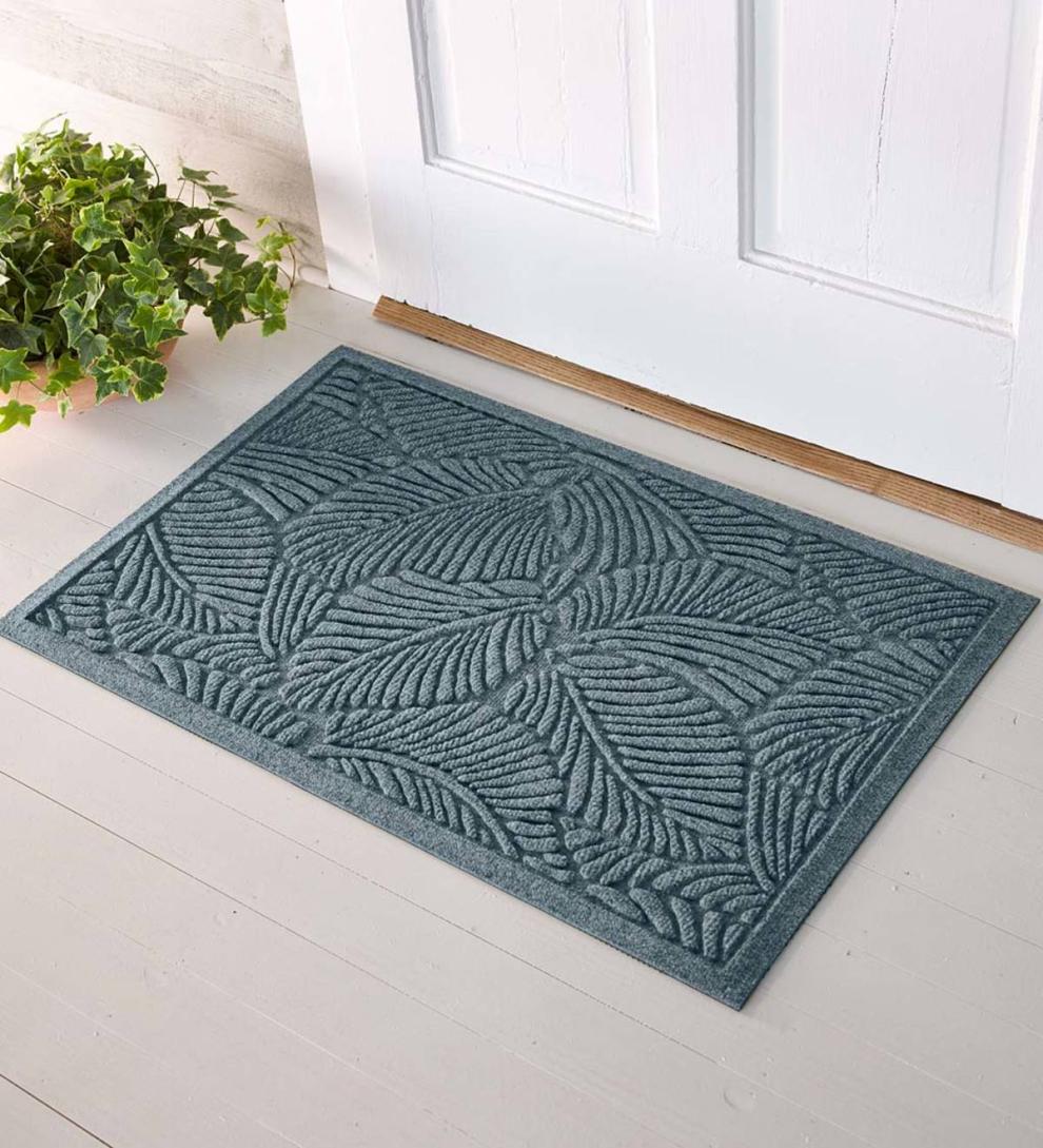 Plow &amp; Hearth Doormats | Indoor Living Waterhog Fern Doormat
