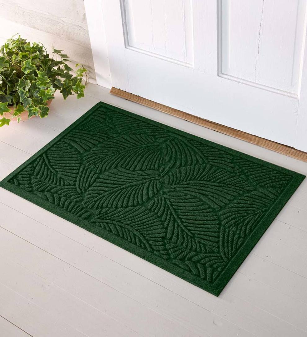 Plow &amp; Hearth Doormats | Indoor Living Waterhog Fern Doormat