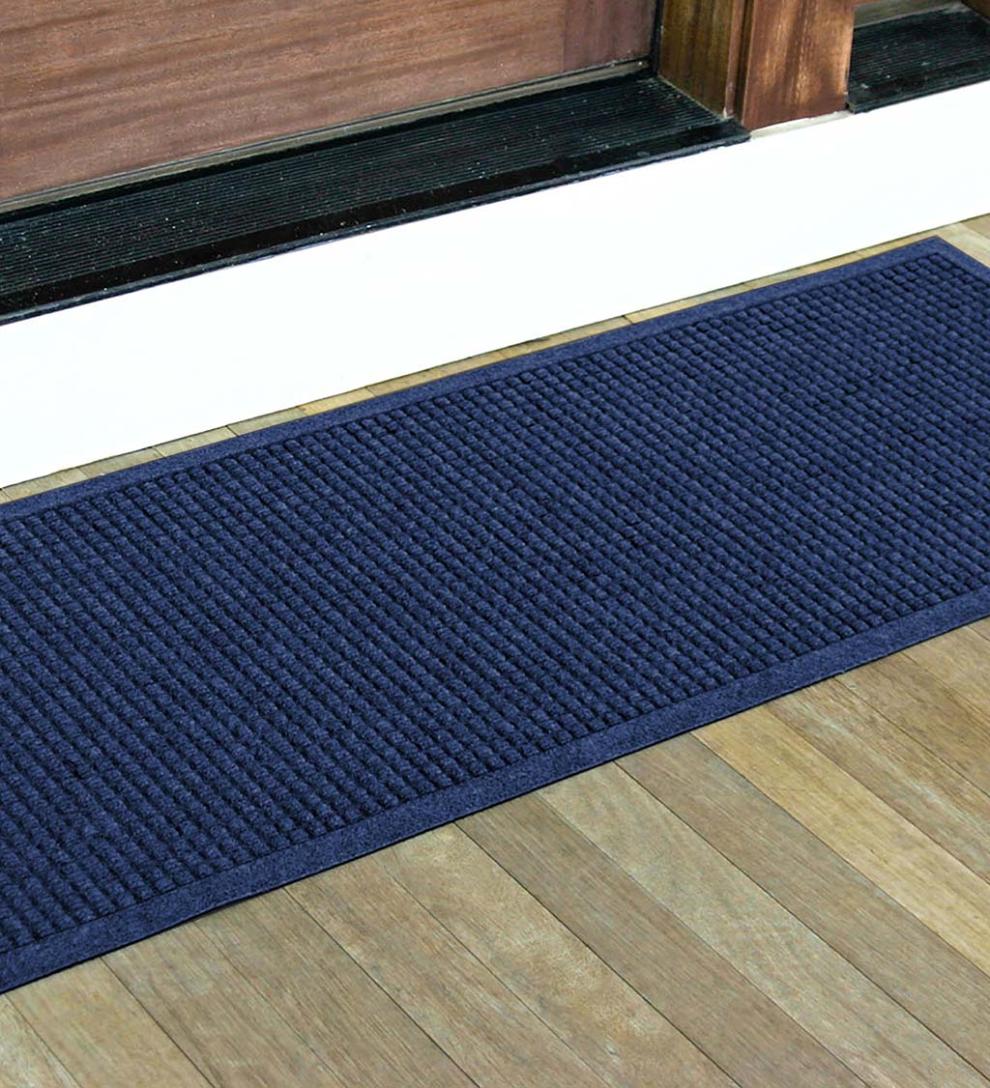 Plow &amp; Hearth Doormats | Indoor Living Waterhog Indoor/Outdoor Cubes Doormat