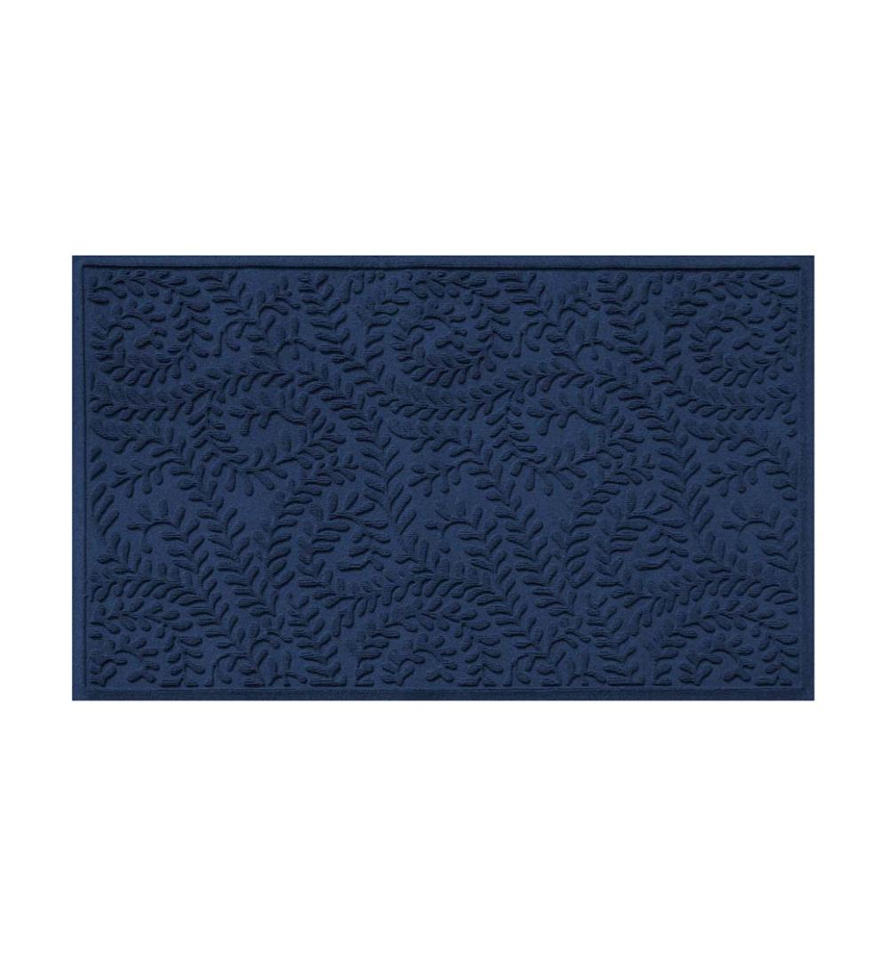 Plow &amp; Hearth Doormats | Indoor Living Waterhog Indoor/Outdoor Leaves Doormat
