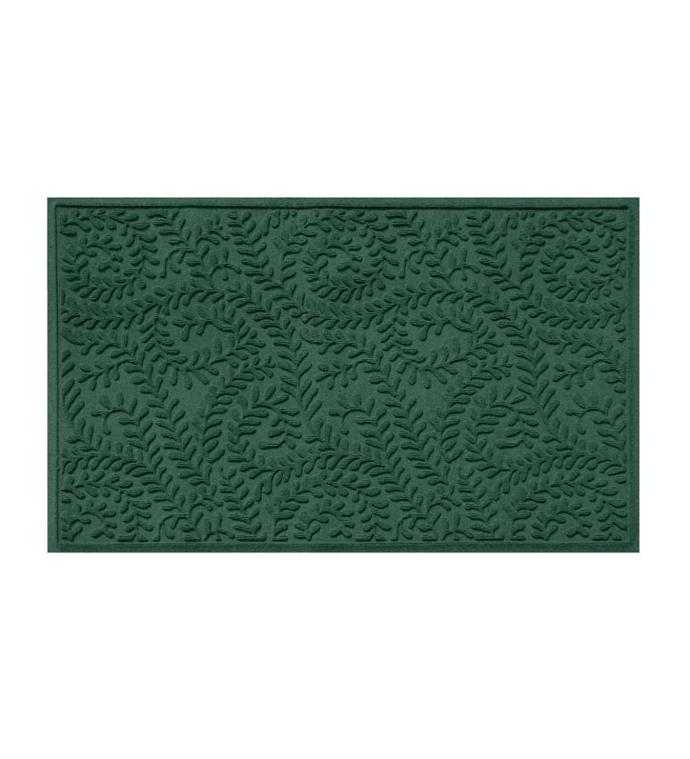 Plow &amp; Hearth Doormats | Indoor Living Waterhog Indoor/Outdoor Leaves Doormat
