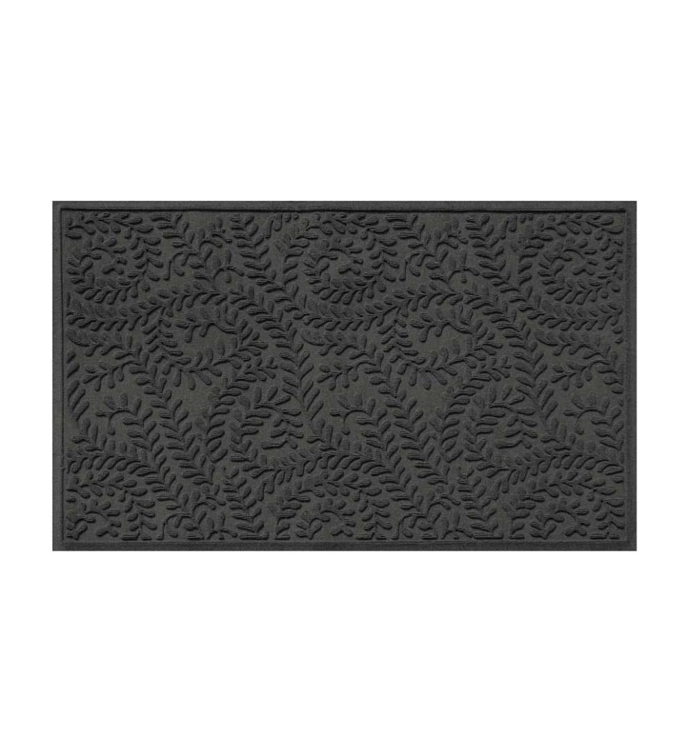 Plow &amp; Hearth Doormats | Indoor Living Waterhog Indoor/Outdoor Leaves Doormat