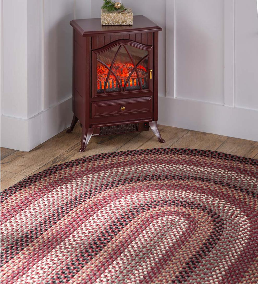 Plow &amp; Hearth Electric Fireplaces &amp; Stoves | Fireplace &amp; Hearth Compact Electric Stove - Black