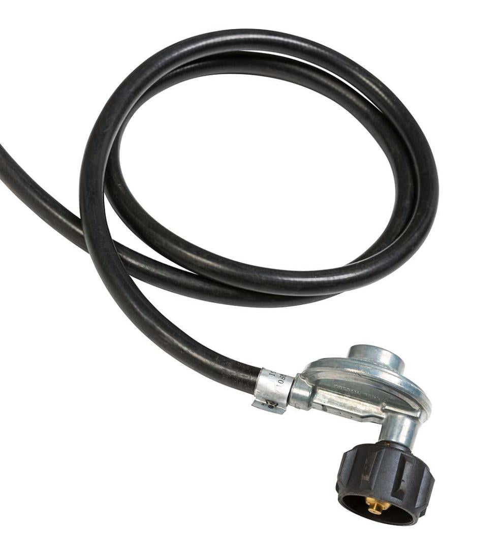 Plow &amp; Hearth Fire Pits | Fireplace &amp; Hearth Little River Outdoor Wicker Seating With Propane Fire Pit Table, 4-Piece Set