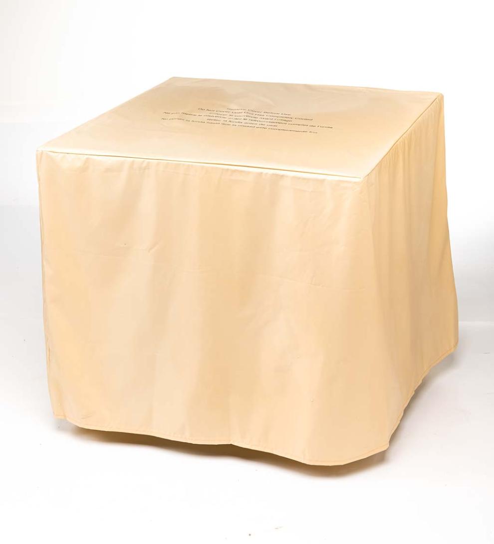 Plow &amp; Hearth Fire Pits | Fireplace &amp; Hearth Sandford Propane Gas Fire Pit With Tabletop Insert And Lava Rocks