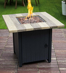 Plow &amp; Hearth Fire Pits | Fireplace &amp; Hearth Wilmington Propane Gas Fire Pit