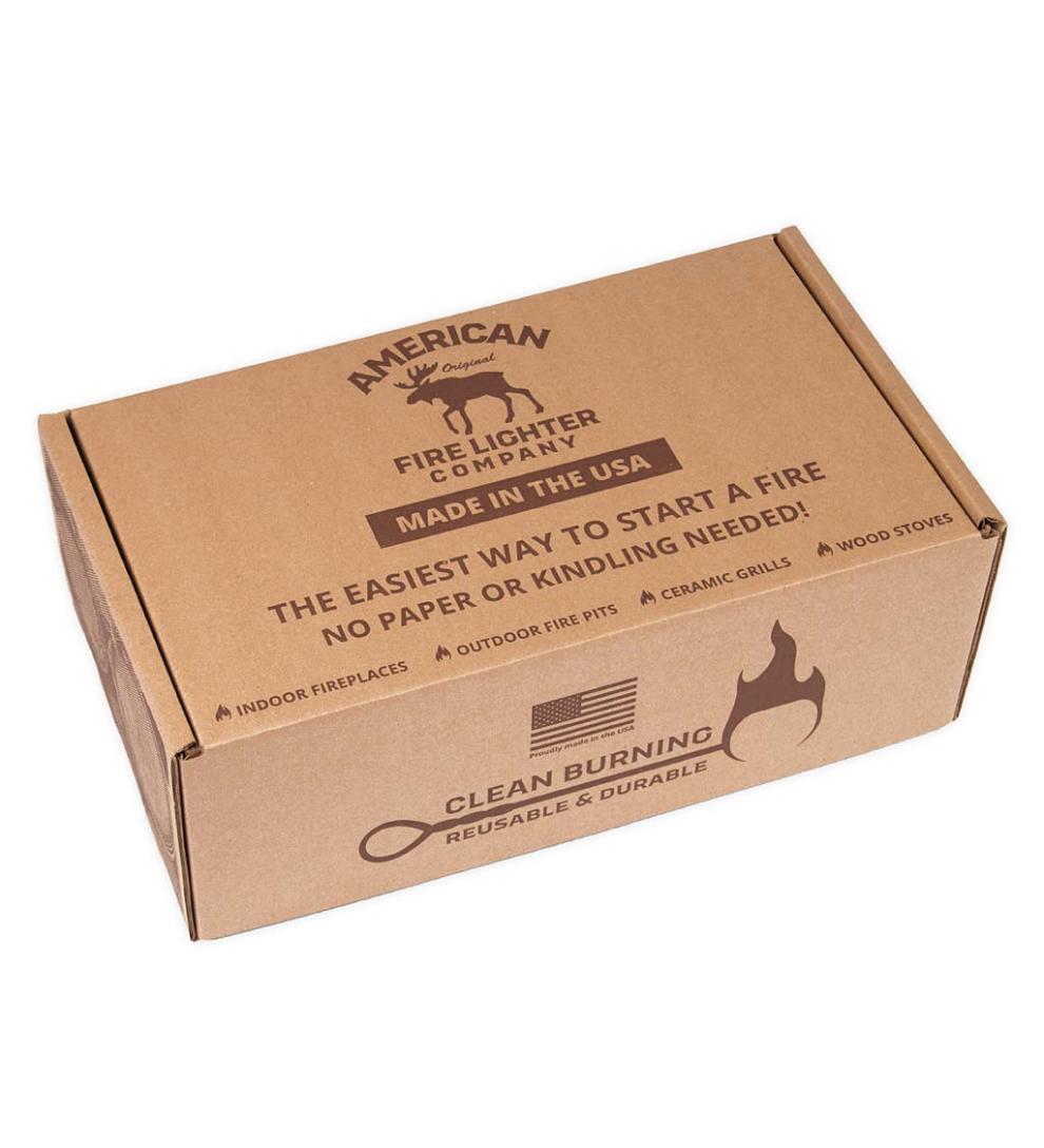 Plow &amp; Hearth Fire Starters &amp; Fatwood | Fireplace &amp; Hearth American Fire Lighter Kit With Clean-Burning Lamp Oil