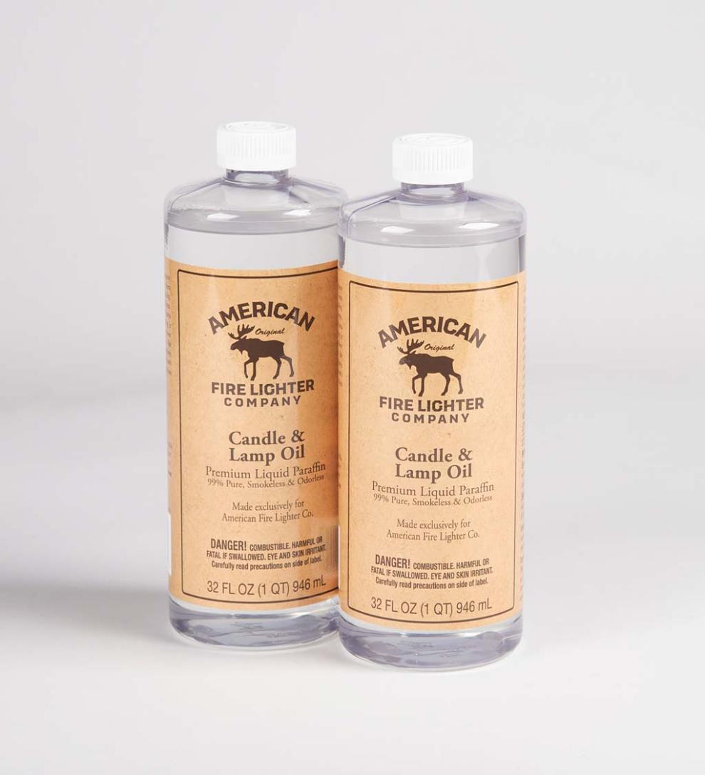 Plow &amp; Hearth Fire Starters &amp; Fatwood | Fireplace &amp; Hearth American Fire Lighter Kit With Clean-Burning Lamp Oil