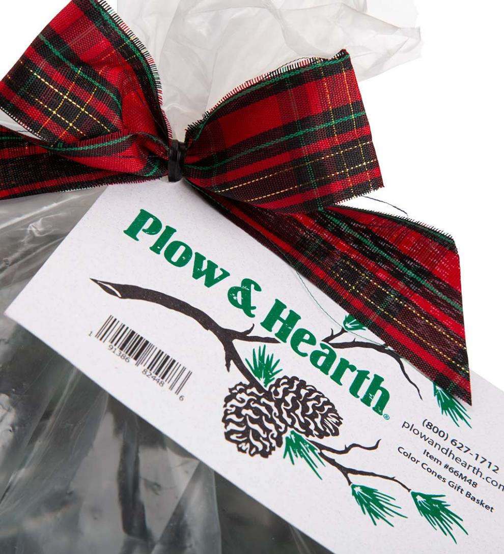 Plow &amp; Hearth Fire Starters &amp; Fatwood | Fireplace &amp; Hearth Color-Changing Fireplace Color Cones