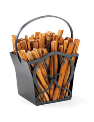 Plow &amp; Hearth Fire Starters &amp; Fatwood | Fireplace &amp; Hearth Cypher Fatwood Caddy With 4 Lbs. Fatwood