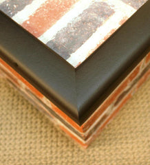 Plow &amp; Hearth Fireplace Cleaning &amp; Maintenance | Fireplace &amp; Hearth Flame-Resistant Metal Backed Hearth Guard - Black