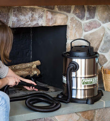 Plow &amp; Hearth Fireplace Cleaning &amp; Maintenance | Fireplace &amp; Hearth Heavy-Duty Fireplace Warm Ash Vacuum And Replacement Filters