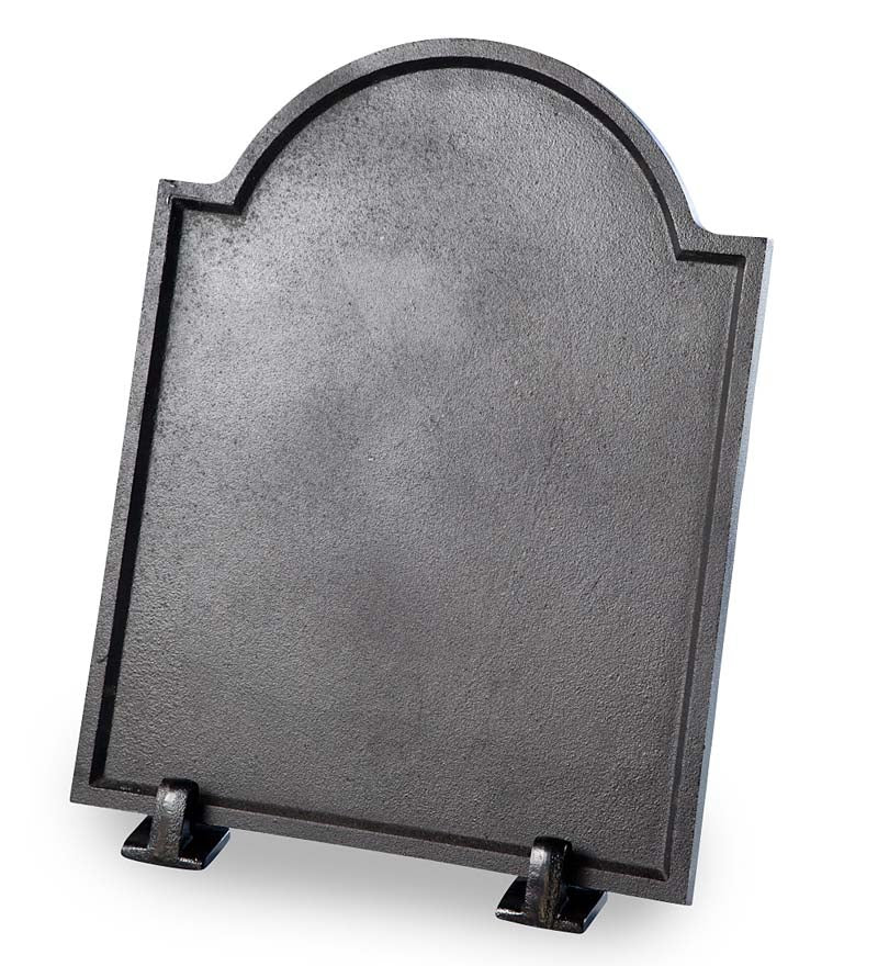 Plow &amp; Hearth Fireplace Grates &amp; Firebacks | Fireplace &amp; Hearth Cast Iron Plain Fireplace Fireback