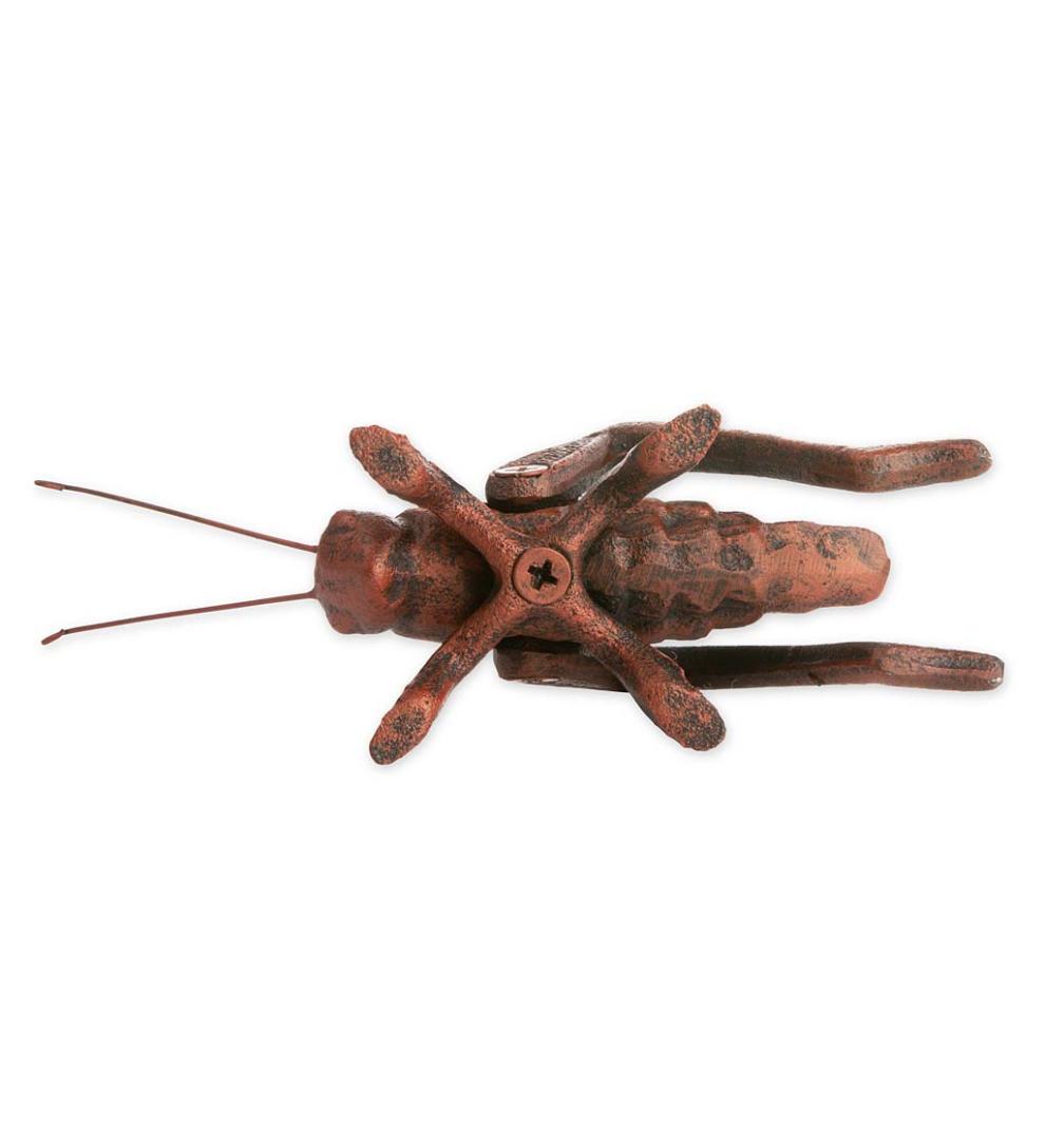 Plow &amp; Hearth Fireplace &amp; Mantel Décor | Fireplace &amp; Hearth Cast Iron Hearth Cricket Fireplace Accent