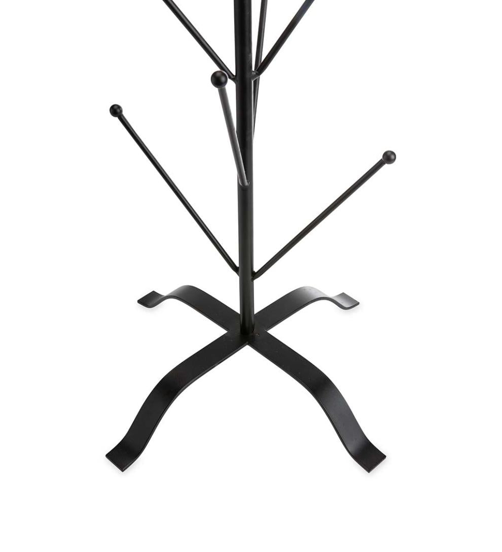 Plow &amp; Hearth Fireplace &amp; Mantel Décor | Fireplace &amp; Hearth Decorative Mitten Tree With Heart Finial And Optional Interchangeable Seasonal Finials