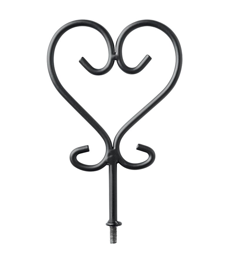 Plow &amp; Hearth Fireplace &amp; Mantel Décor | Fireplace &amp; Hearth Decorative Mitten Tree With Heart Finial And Optional Interchangeable Seasonal Finials