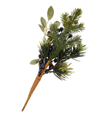 Plow &amp; Hearth Fireplace &amp; Mantel Décor | Fireplace &amp; Hearth Frosted Blueberry Holiday Spray Pick