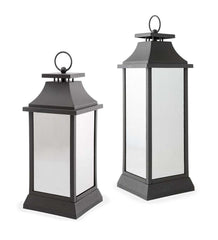 Plow &amp; Hearth Fireplace &amp; Mantel Décor | Fireplace &amp; Hearth Indoor/Outdoor Firefly Lantern With Twinkling Led Lights