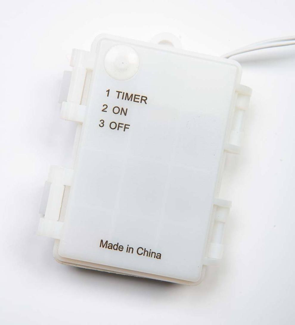 Plow &amp; Hearth Fireplace &amp; Mantel Décor | Fireplace &amp; Hearth Lighted Birch Branch Snowflake Hanging Accent - White