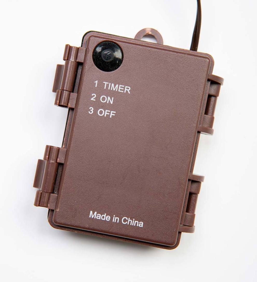 Plow &amp; Hearth Fireplace &amp; Mantel Décor | Fireplace &amp; Hearth Lighted Birch Branch Snowflake Hanging Accent - White