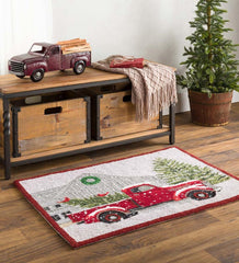 Plow &amp; Hearth Fireplace &amp; Mantel Décor | Fireplace &amp; Hearth Red Metal Pickup Truck With 5 Lbs. Fatwood