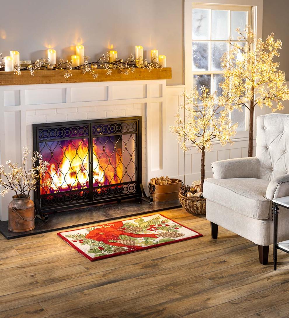 Plow &amp; Hearth Fireplace Screens With Doors | Fireplace &amp; Hearth East Bay Fireplace Screen With Doors