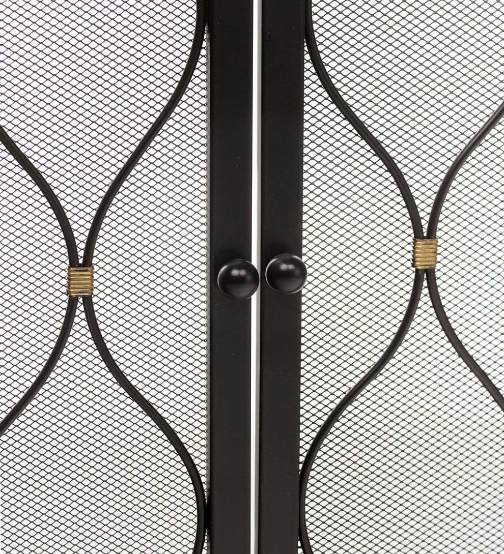 Plow &amp; Hearth Fireplace Screens With Doors | Fireplace &amp; Hearth East Bay Fireplace Screen With Doors