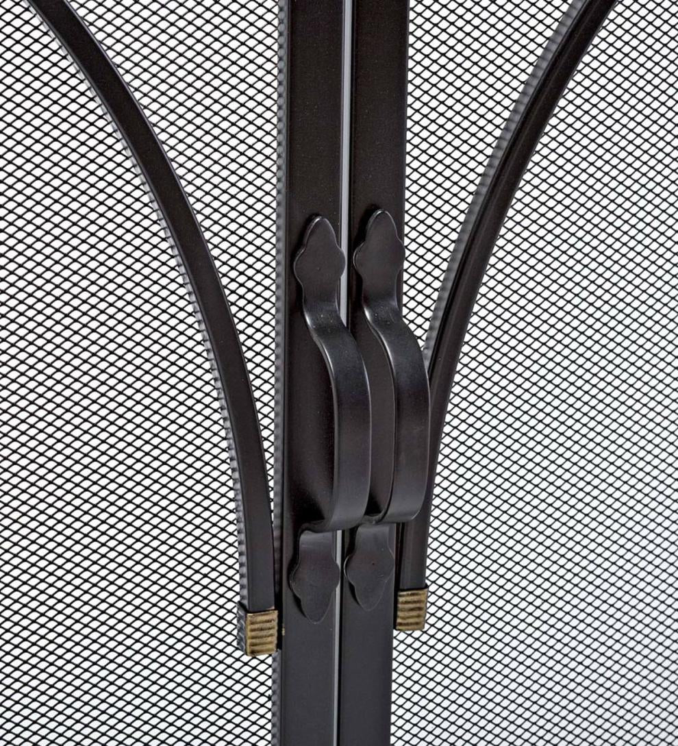 Plow &amp; Hearth Fireplace Screens With Doors | Fireplace &amp; Hearth Winchester Fireplace Screen With Doors