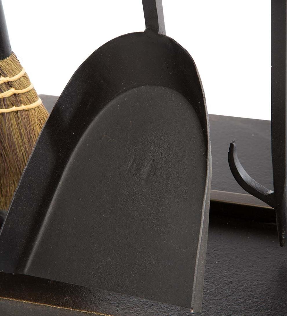Plow &amp; Hearth Fireplace Tool Sets | Fireplace &amp; Hearth Acorn And Oak Leaf Fireplace Tool Set