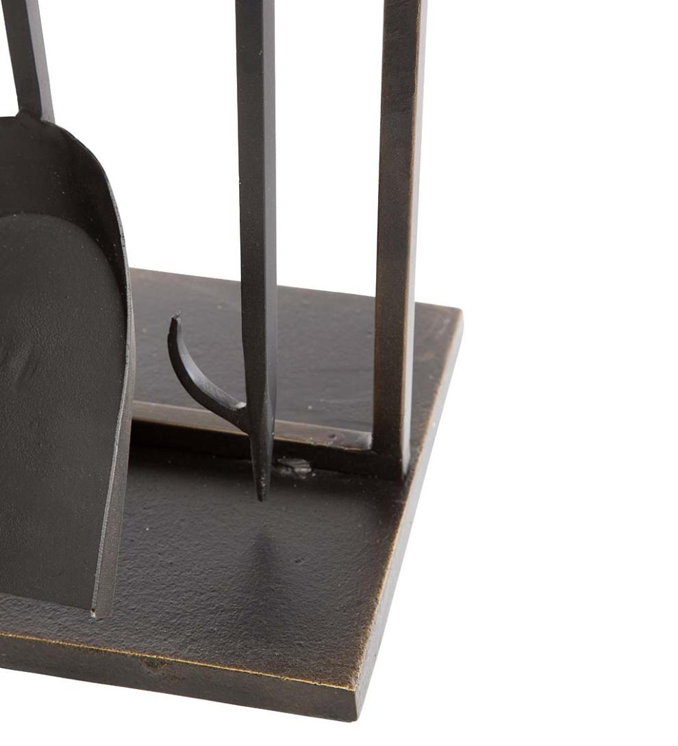 Plow &amp; Hearth Fireplace Tool Sets | Fireplace &amp; Hearth Acorn And Oak Leaf Fireplace Tool Set