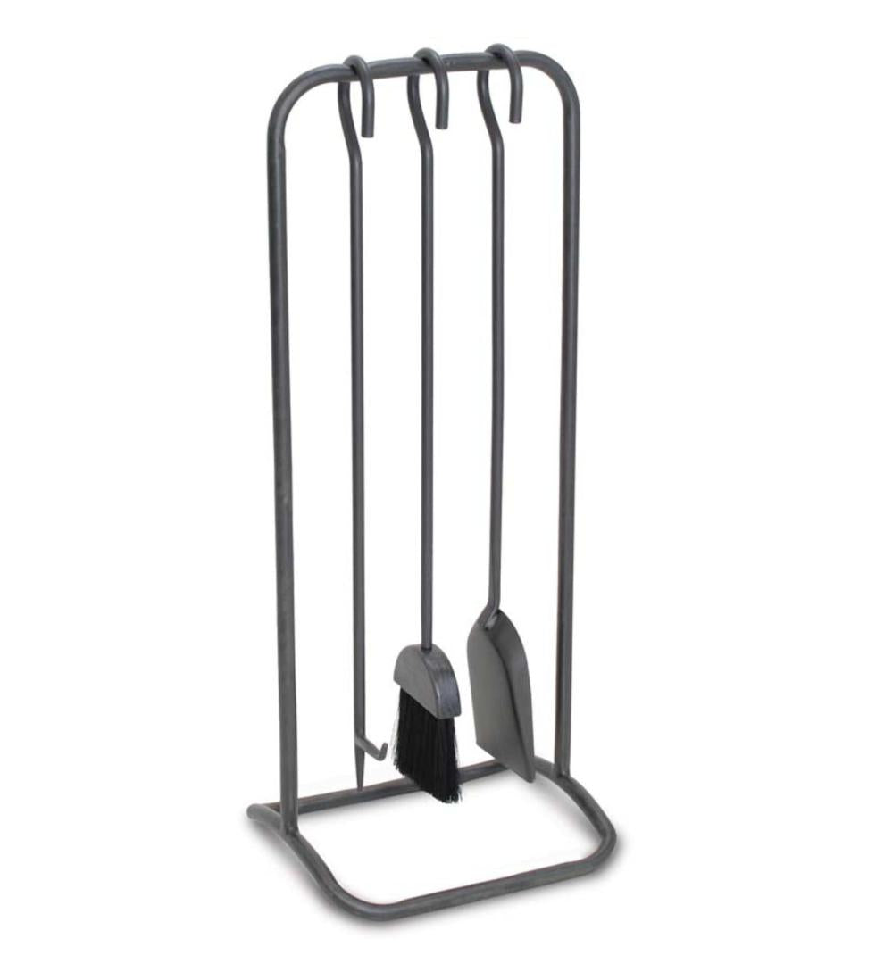 Plow &amp; Hearth Fireplace Tool Sets | Fireplace &amp; Hearth Woodland Fireplace Tool Set - Iron