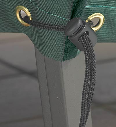 Plow &amp; Hearth Furniture Covers | Outdoor Living Classic Outdoor Furniture All-Weather Cover For Cafe Table &amp; Chairs - Green