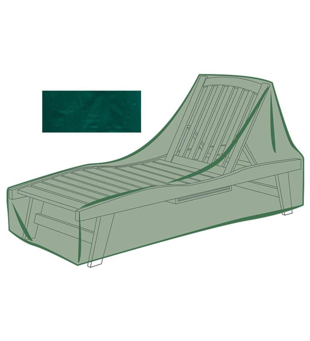 Plow &amp; Hearth Furniture Covers | Outdoor Living Classic Outdoor Furniture All-Weather Cover For Small Chaise - Green