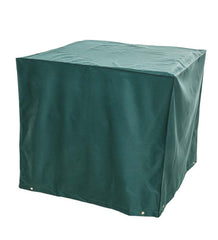 Plow &amp; Hearth Furniture Covers | Outdoor Living Classic Outdoor Furniture All-Weather Cover For Square Air Conditioner - Green