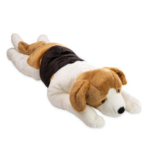 Plow &amp; Hearth Garden Accents | Indoor Living Beagle Plush Cuddle Animal Body Pillow