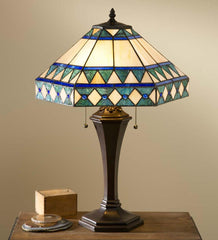 Plow &amp; Hearth Garden Accents | Indoor Living Camden Tiffany Table Lamp