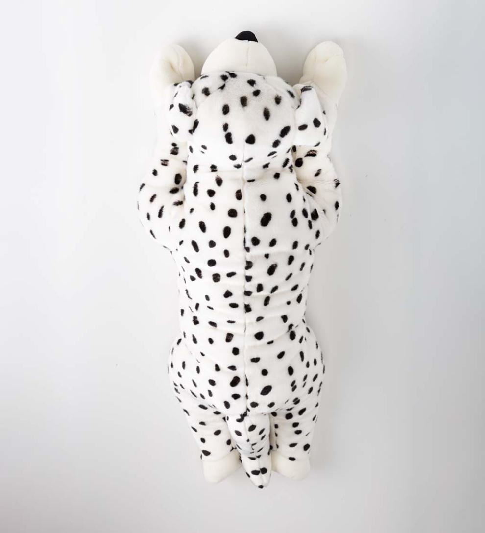 Plow &amp; Hearth Garden Accents | Indoor Living Dalmatian Dog Oversized Plush Cuddle Animal Body Pillow