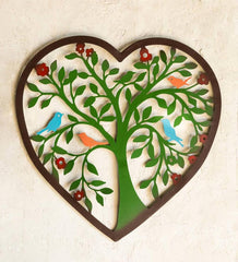 Plow &amp; Hearth Garden Accents | Indoor Living Heart Tree Wall Art