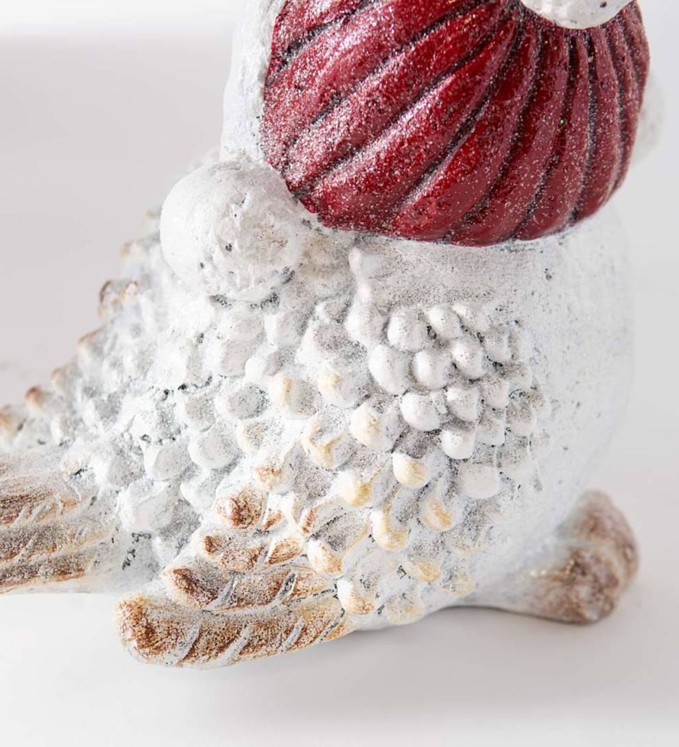 Plow &amp; Hearth Garden Accents | Indoor Living Holiday Bird Accents, Set Of 2