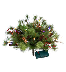 Plow &amp; Hearth Garden Accents | Indoor Living Indoor/Outdoor Blue Ridge Urn Filler With Battery-Operated Dual-Function Lights