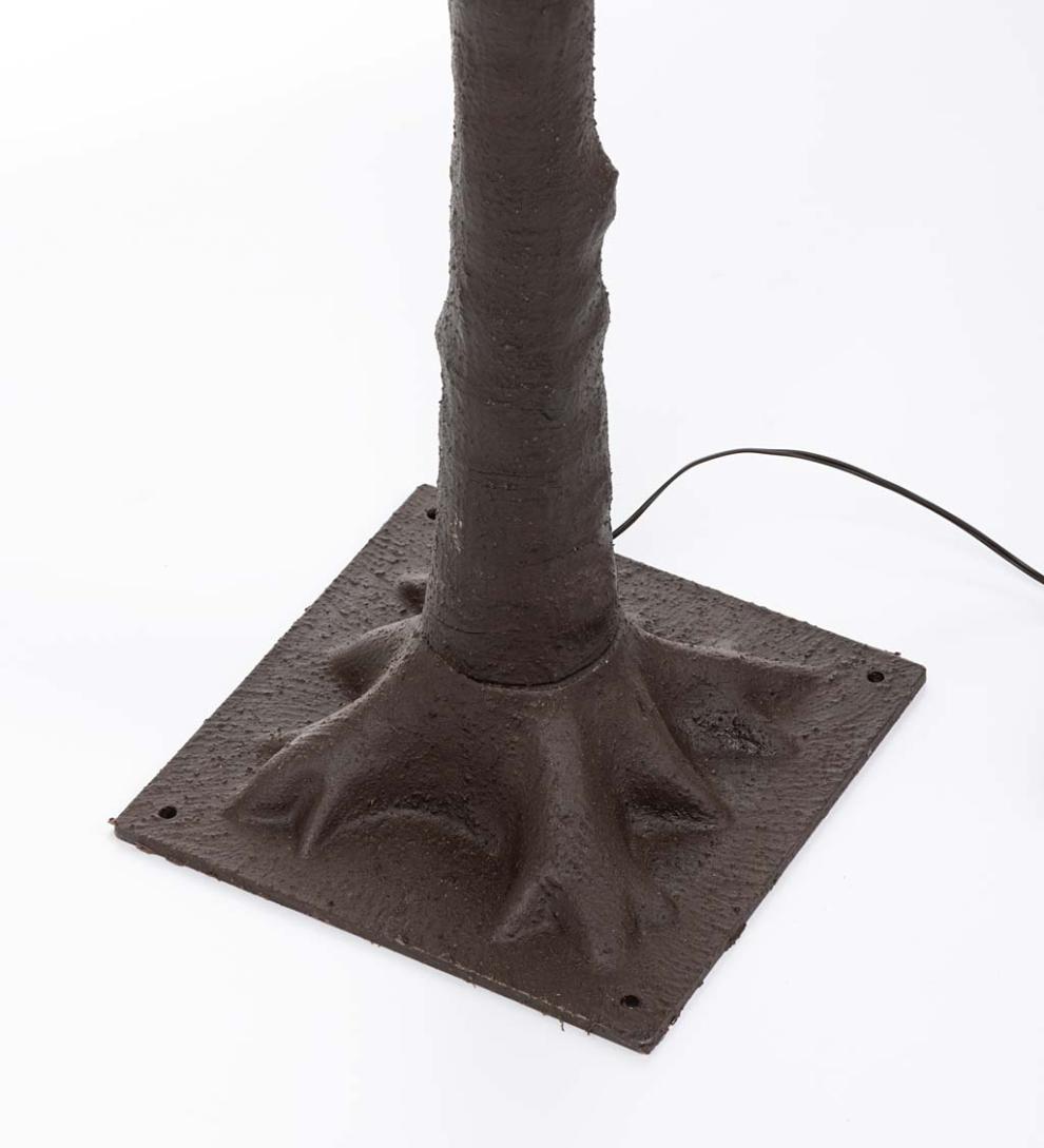 Plow &amp; Hearth Garden Accents | Indoor Living Indoor/Outdoor Electric Lighted Faux Dogwood Trees