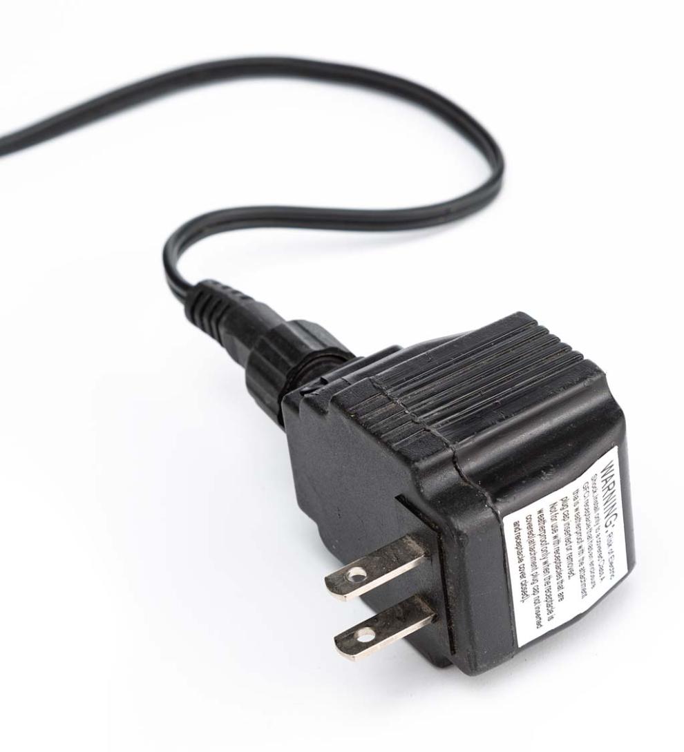 Plow &amp; Hearth Garden Accents | Indoor Living Lighted Electric Woodland Bunnies Fountain