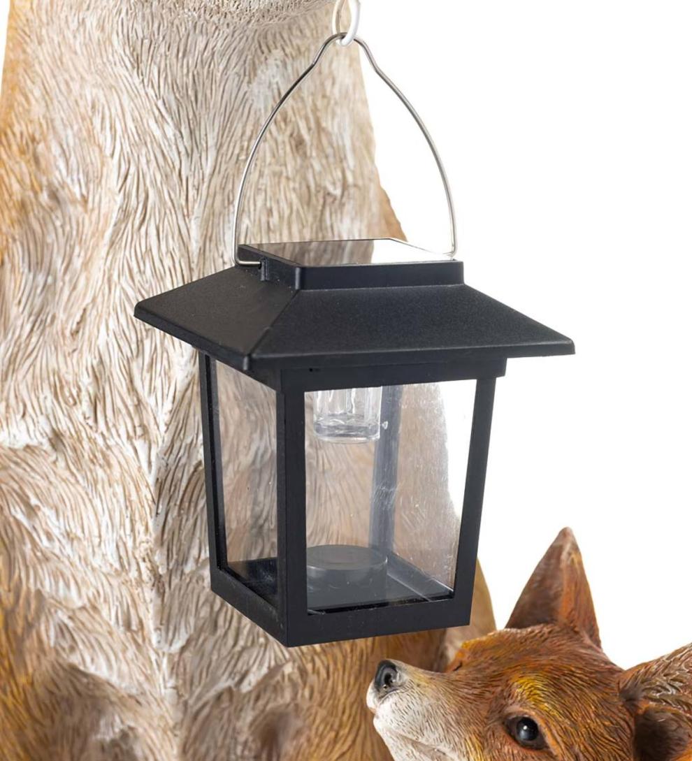 Plow &amp; Hearth Garden Accents | Yard &amp; Garden Deer And Friends Solar Holiday Figurine