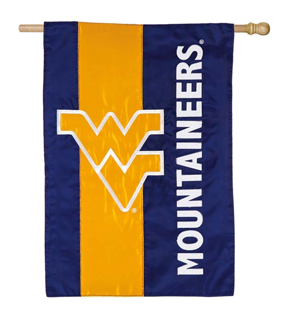 Plow &amp; Hearth Garden Accents | Yard &amp; Garden Double-Sided Embellished College Team Pride Applique House Flag - Univ Of Alabama