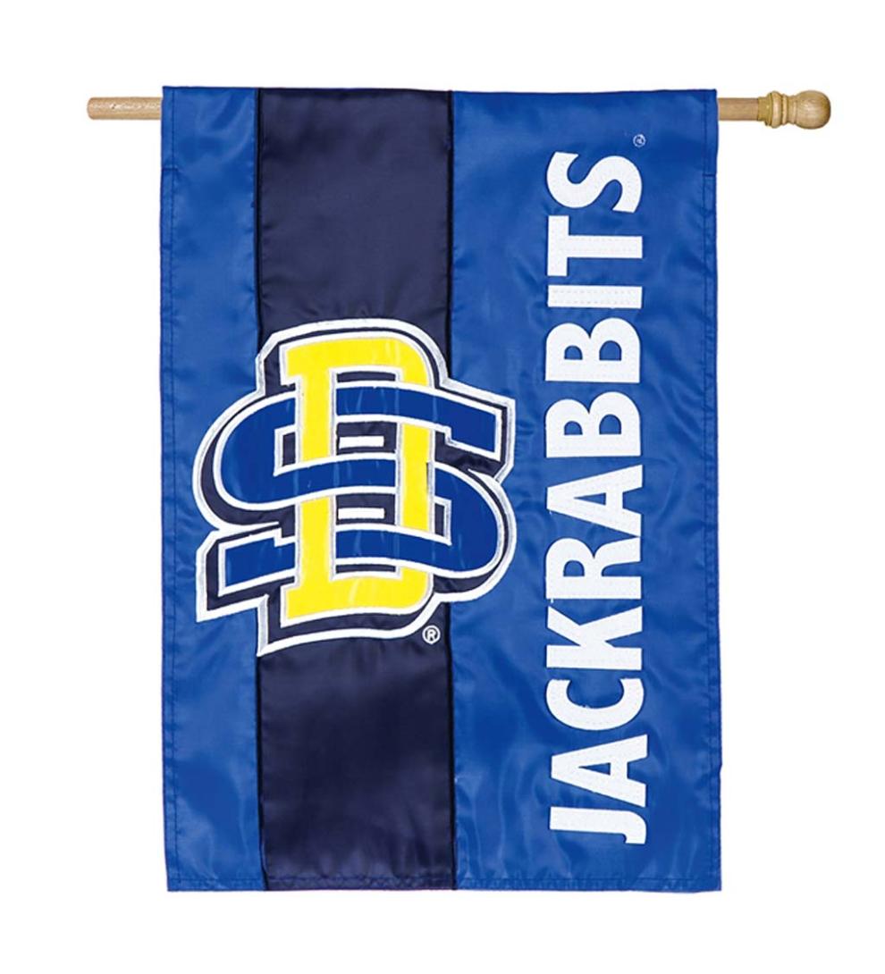 Plow &amp; Hearth Garden Accents | Yard &amp; Garden Double-Sided Embellished College Team Pride Applique House Flag - Univ Of Alabama