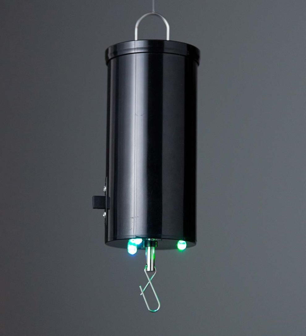 Plow &amp; Hearth Garden Accents | Yard &amp; Garden Hanging Illusion Spinner Motor With Lights