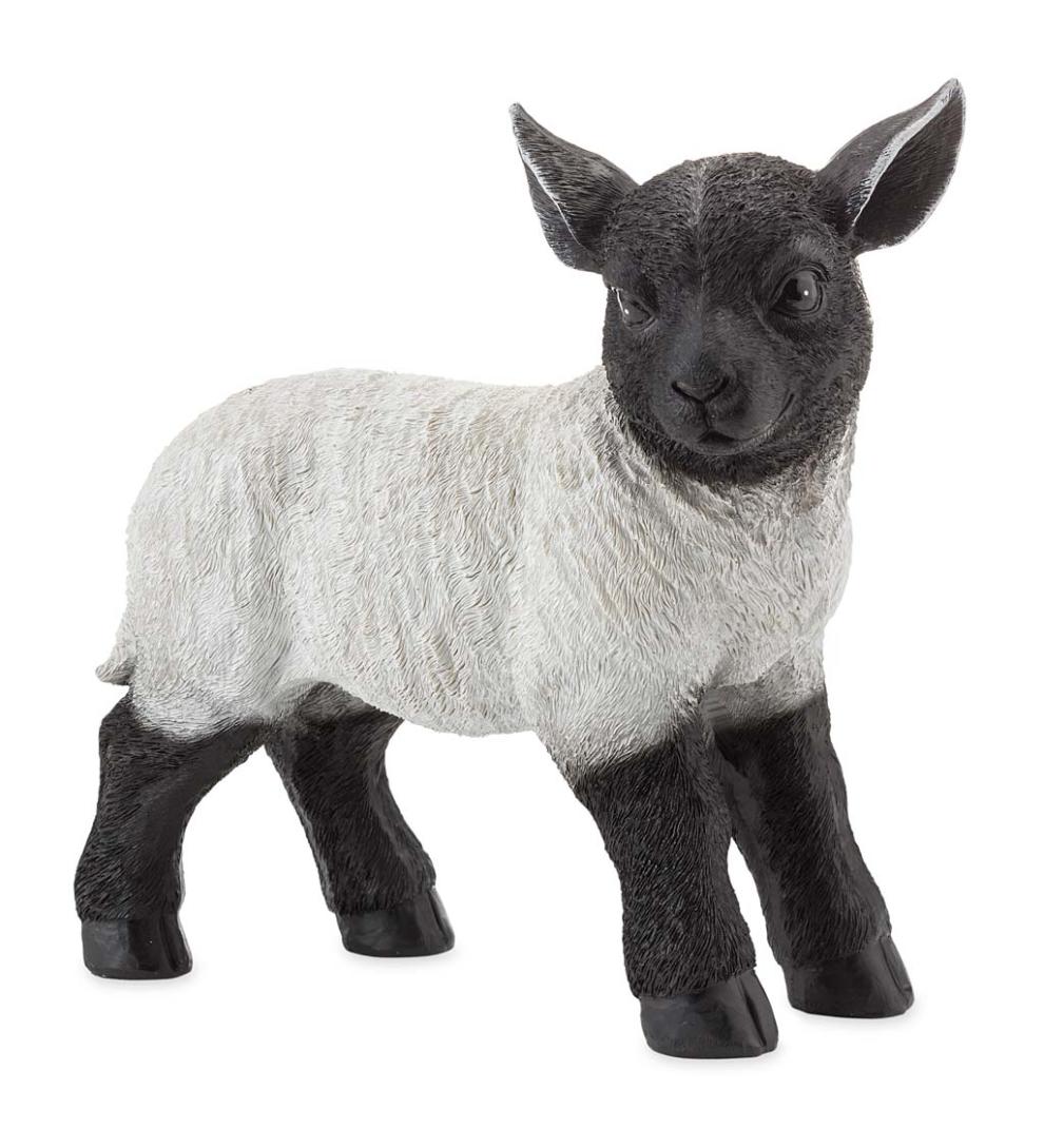 Plow &amp; Hearth Garden Accents | Yard &amp; Garden Suffolk Sheep Resin Garden Statue