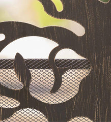 Plow &amp; Hearth Garden Fencing &amp; Edging | Yard &amp; Garden Metal Arched Stand-Alone Garden Gate With Tree Of Life Design