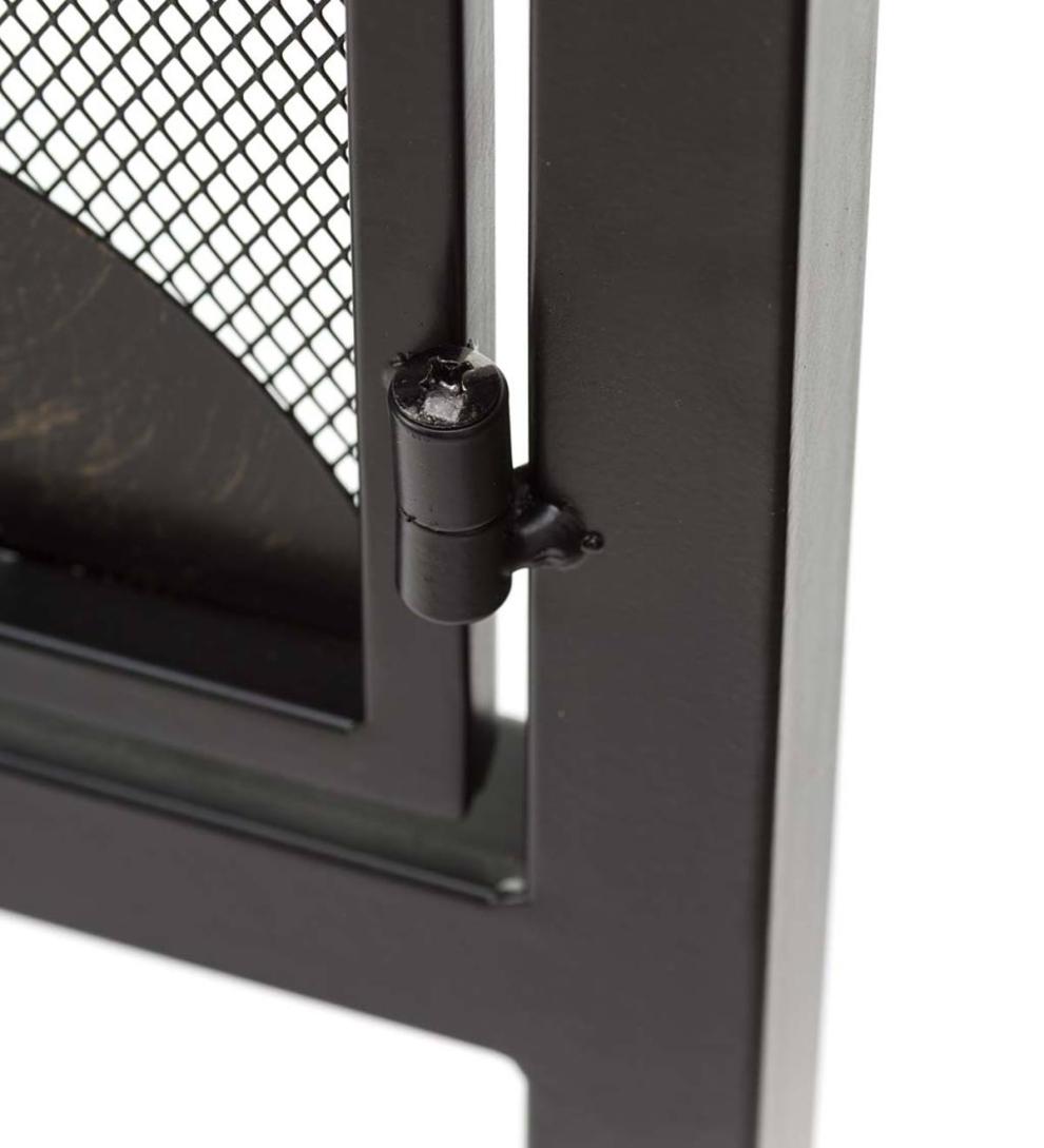 Plow &amp; Hearth Garden Fencing &amp; Edging | Yard &amp; Garden Metal Arched Stand-Alone Garden Gate With Tree Of Life Design